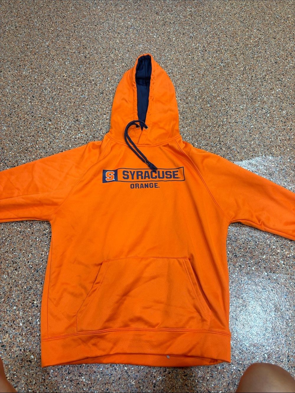 Colosseum Syracuse Orange Crewneck Hoodie in Bright Orange